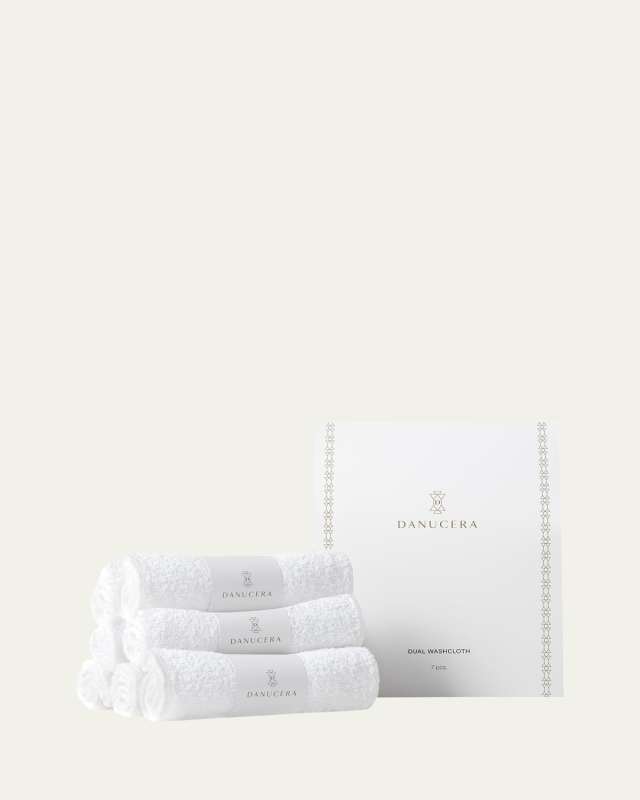 Dual Washcloth, Seven Pack